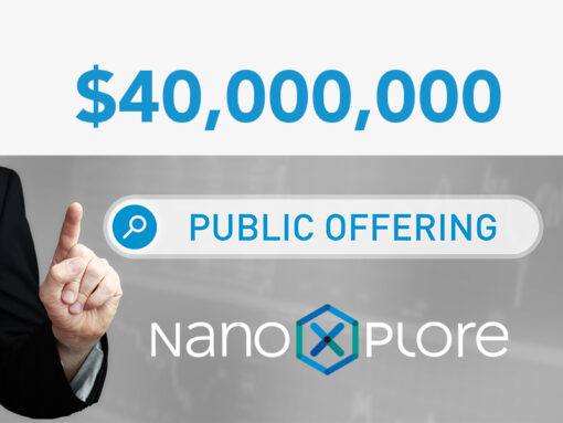 NanoXplore 40 000 000 public offering